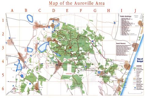 Map of Auroville - Auroville Wiki