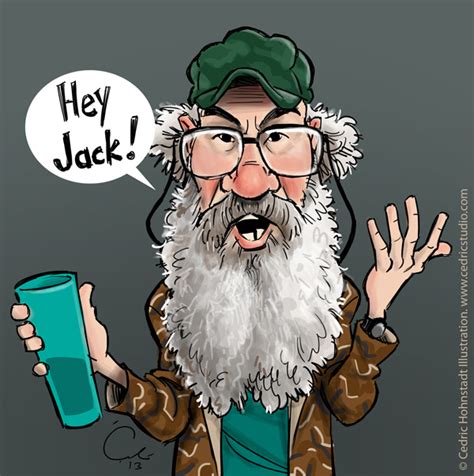 Uncle Si from Duck Dynasty by cedricstudio on DeviantArt