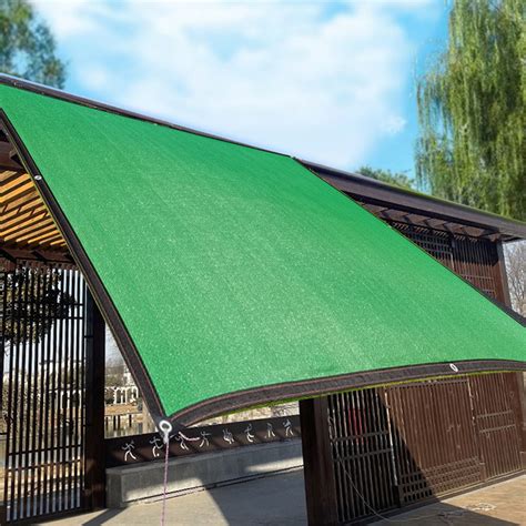 90 Shade Fabric Sun Shade Cloth Privacy Screen With Reinforced