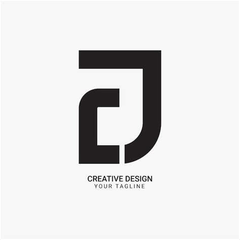 Premium Vector Creative Cj Or Jc Initial Monogram Flat Modern Brand