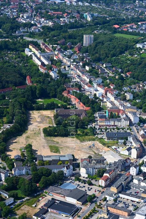 Luftaufnahme Flensburg Konversions Baustelle Geb Udekomplex Der