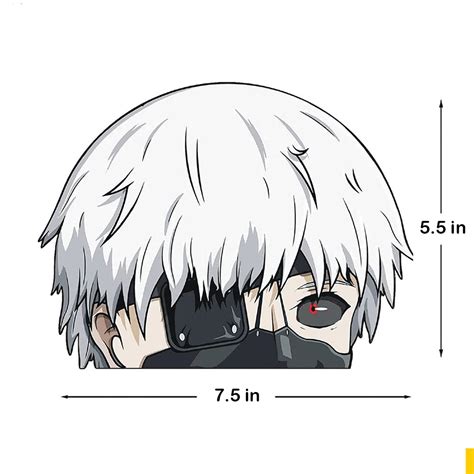 Half Human Half Ghoul Ken Kaneki Pin Tokyo Ghoul Brooch