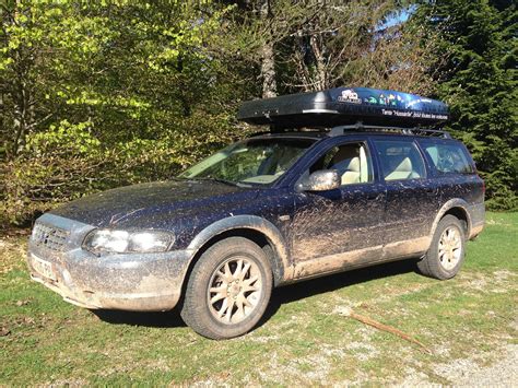 Volvo XC70 Rooftop Tent Tente De Toit Hussarde Quatro Off Road After