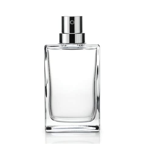 Botella De Perfume Aislado Sobre Fondo Blanco Foto Premium