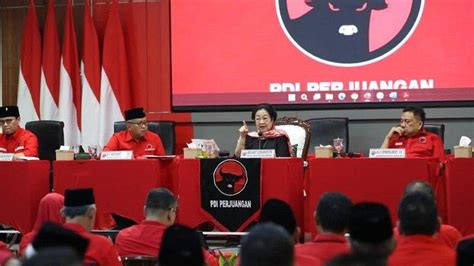 Megawati Berikan Arahan Saat Konsolidasi PDIP Untuk Pemenangan Ganjar