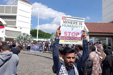 Kampus Muhammadiyah Serentak Gelar Aksi Bela Palestina Tegas Serukan