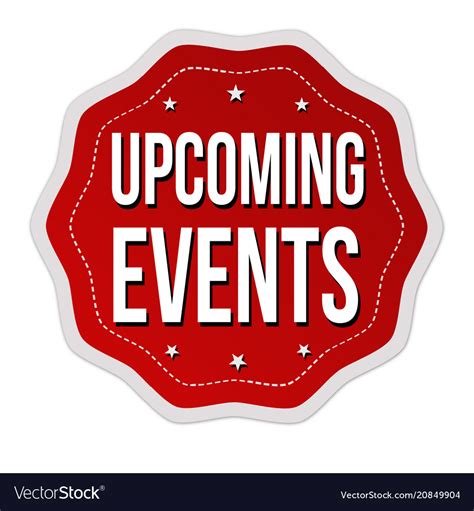 Upcoming Events Clip Art Heidie Georgine