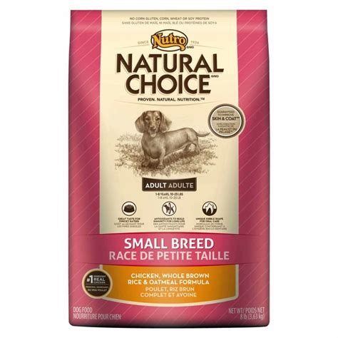 Nutro Natural Choice Adult Small Breed Chicken Whole Brown Rice