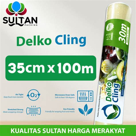 Jual Plastik Cling Wrap Cm X M Food Wrapping Makanan Delko Cling