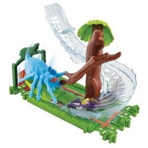 Hot Wheels City Pista de coches Ataque en el parque de la araña Mattel FNB Amazon es