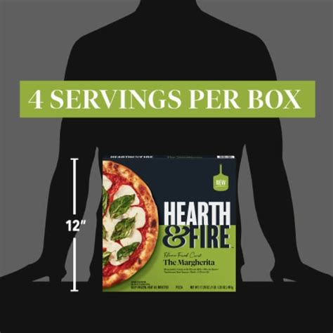 Hearth Fire The Margherita Flame Fried Crust Frozen Pizza 17 2 Oz