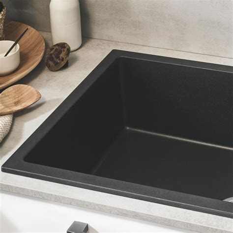 Grohe K500 Küchenspüle granit schwarz 31645AP0 REUTER