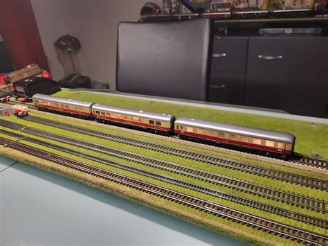 Märklin 3x DB TEE 2X DSG 1X Personenwagen Beleuchtet Blech Kaufen auf