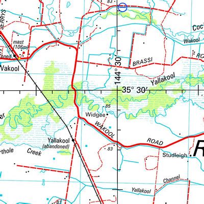 Deniliquin SI55 - 13 Map by Geoscience Australia | Avenza Maps