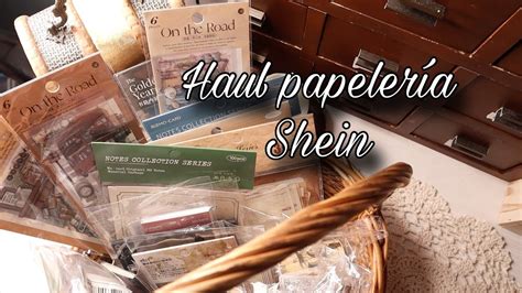 Asmr Haul Papeler A Shein Sonidos De Papel Youtube