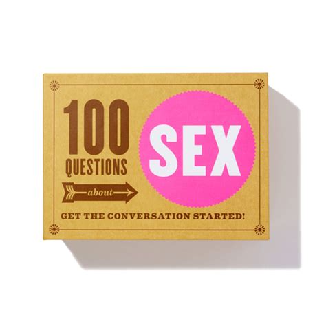 100 Questions About Sex Card Game As You Like It