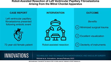 Robot Assisted Resection Of Left Ventricular Papillary Fibroelastoma