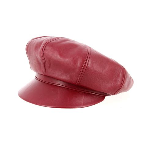 Casquette Gavroche Cuir Fran Ais V Ritable Traclet Reference