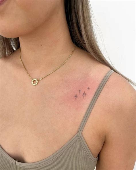 Micro Tattoos Tattoofilter Small Shoulder Tattoos Collar Bone