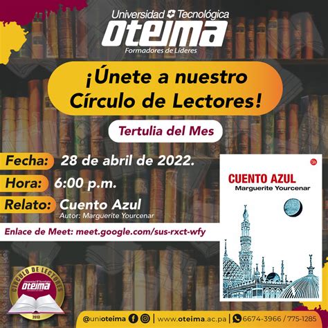 CÍRCULO DE LECTORES – IESO | INSTITUTO DE EDUCACIÓN SUPERIOR OTEIMA