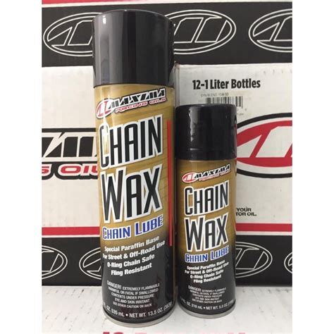 Maxima Chain Lube Chain Wax Clean Up Sc1 Chain Guard Speed Wax Shopee