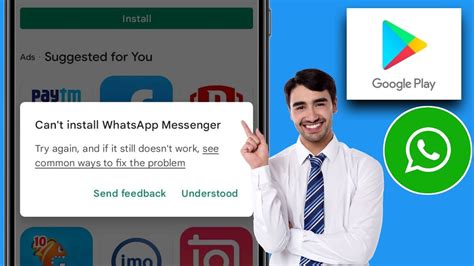 Como Corrigir Erro N O Poss Vel Instalar O Whatsapp Messenger Na