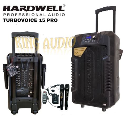 Jual Portable Hardwell Turbovoice Pro Original Speaker Inch