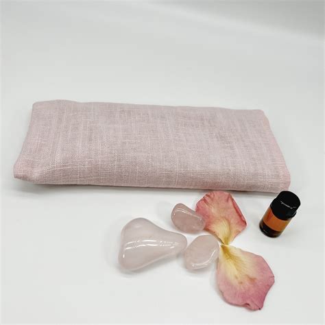 Rose Quartz Crystal Eye Pillows Vikki Gadd