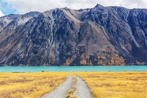 New Zealand lakes | Stock image | Colourbox