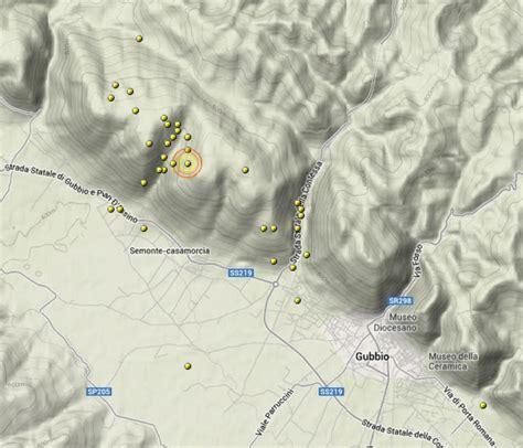 Terremoto A Gubbio Forte Scossa Di Magnitudo B Meteo