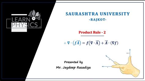 Product Rule Of Divergence Divergence Product Rule Product Rule 2