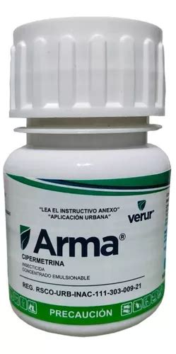 Arma Cipermetrina Butoxido 100ml Insecticida Veneno Urbano En Venta En