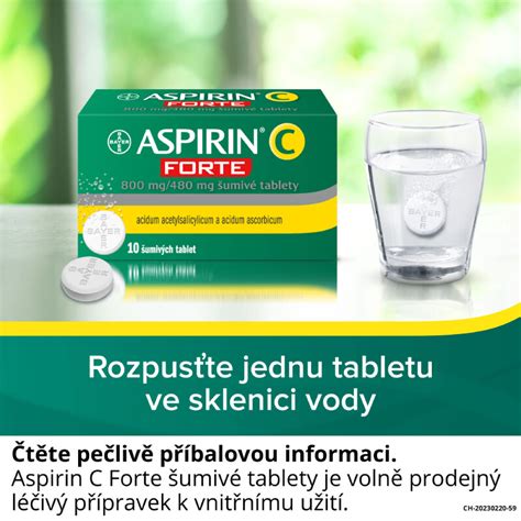 Aspirin C Forte Mg Mg Umiv Tableta Sleva Benu Cz