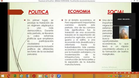 Los Cambios Y Las Permanencias Políticas Económicas Y Sociales