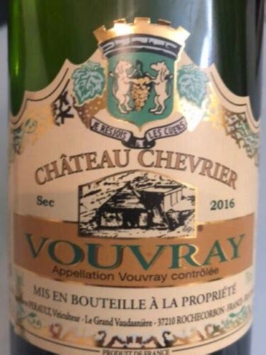 Chateau Chevrier Vouvray Sec Vivino France