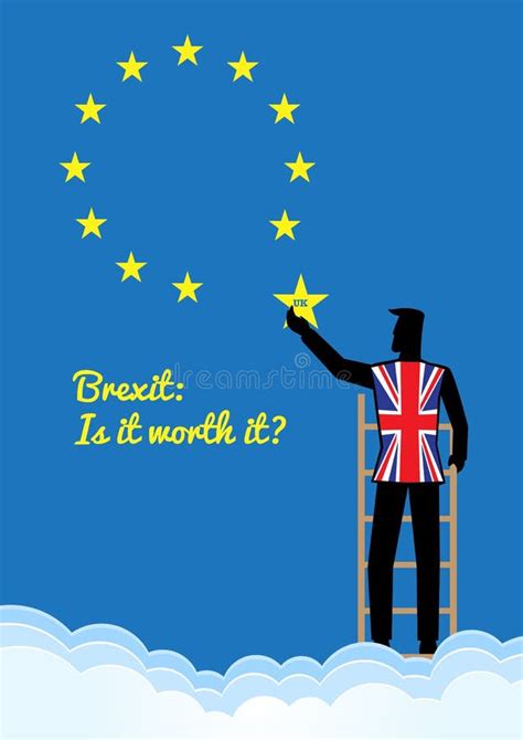 Brexit Concept Vector Illustration Stock Vector Illustration Of