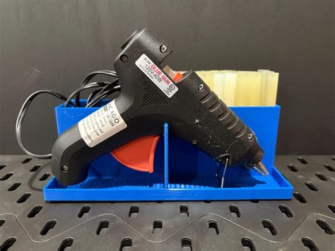 Large Hot Glue Gun Station With Drip Tray And Full Size Tool Stand Etsy