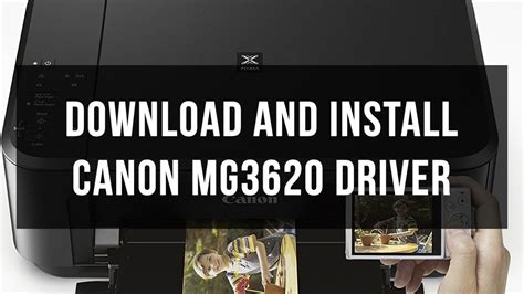 How To Download And Install Canon Mg3620 Youtube