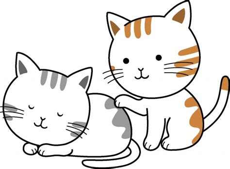 遊んで欲しい猫 無料イラスト素材｜素材ラボ