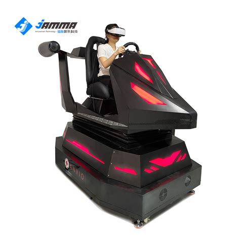 Amusement Park Rides Coin Operated Vr Racing Car Simulator Game China