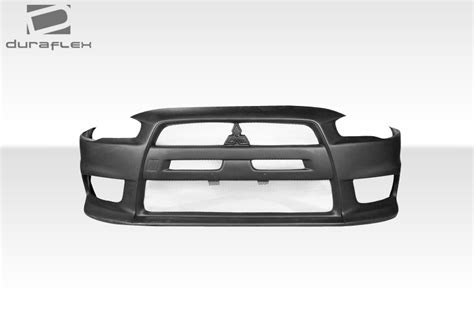 2008 Mitsubishi Lancer Fiberglass Front Bumper Body Kit 2008 2017 Mitsubishi Lancer Duraflex