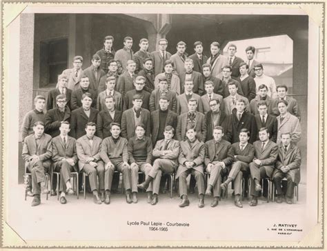 Photo De Classe Sciences Expérimentales 1964 1965 De 1965 Lycée Paul