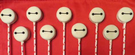 Baymax Oreo Pops For Valentines Day So Easy And Cute Oreo Pops