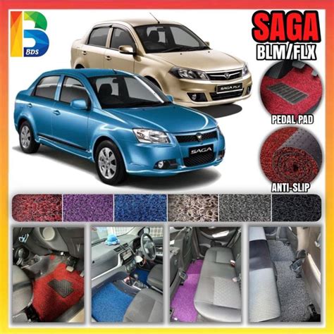 PROTON SAGA BLM FLX Carpet 5pcs Set For Proton Saga BLM FLX 12MM 18MM