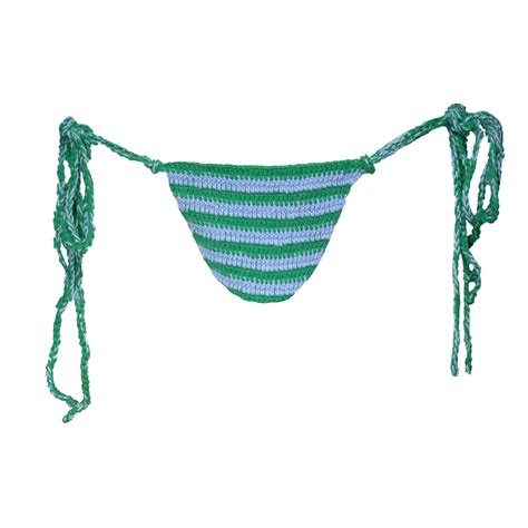 Surf Stripe Bikini Bottom Crochet Hats Bikinis And Ready To Wear Memorial Day