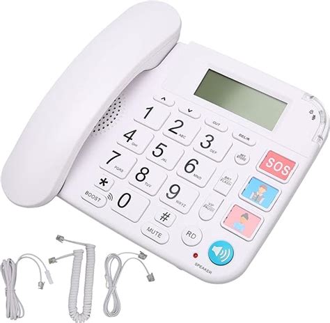 Gro Es Schnurgebundenes Telefon F R Senioren One Touch Wahl