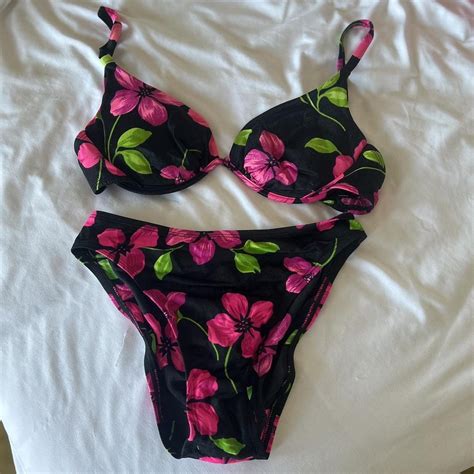 REPOP Amazing 90s Vintage High Cut Bikini Like New Depop