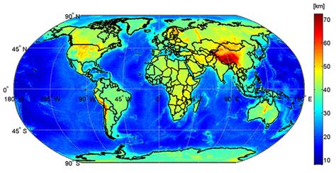 Suburban spaceman: High-Res Show Crust-Mantle Boundary - Moho, Where Is Earth's Mantle?