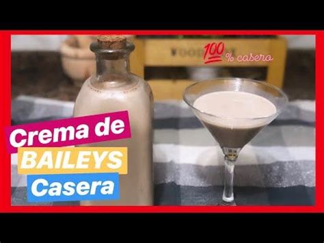 Como Hacer Crema De Baileys Casera No Te Pierdas El Final Youtube