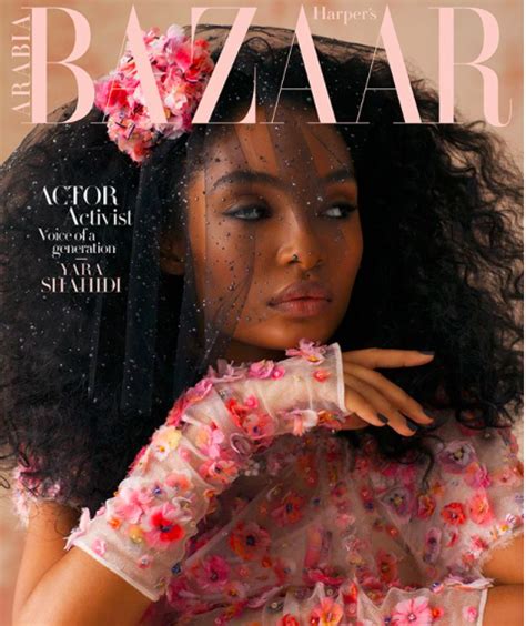 Melanin Magic Yara Shahidi Takes Our Breath Away On Harpers Bazaar